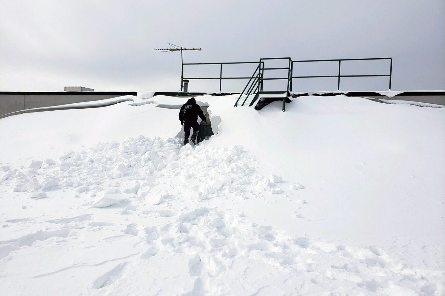 Snow and Ice Roof Damage Repair in Sioux Falls, SD